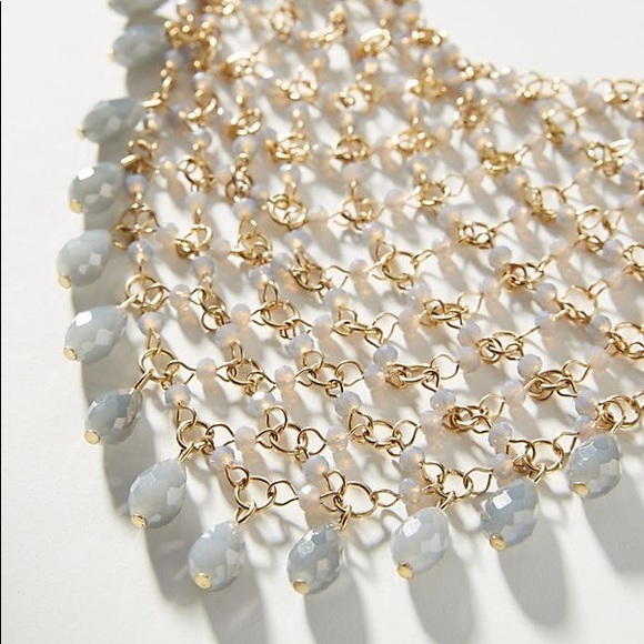 Anthropologie Net Bib Necklace - Picture 2 of 5
